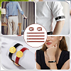Flat PU Imitation Leather Cord Bracelets for Women Men BJEW-WH0020-70A-6