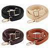   4Pcs 4 Colors Imitation Leather Adjustable Bag Straps FIND-PH0017-51-1