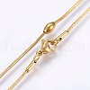 304 Stainless Steel Ball Chain Necklaces NJEW-F221-11G-2