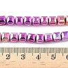 Electroplated Synthetic Non-magnetic Hematite Beads Strands G-A263-H01-03-4