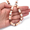 Handmade Polymer Clay Beads Strands CLAY-N008-008S-5