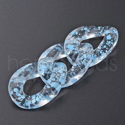 Transparent Acrylic Linking Rings OACR-N009-014A-12-1
