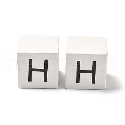 Wood European Beads WOOD-I014-02H-1