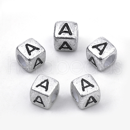 Plated Acrylic Beads X1-PB43C9308-A-1