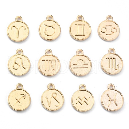 Golden Plated Alloy Pendants FIND-WH0127-31KCG-1