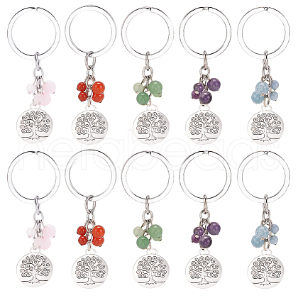   10Pcs Alloy Keychain KEYC-PH0001-63-1