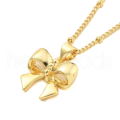 Brass Curb Chain Necklaces NJEW-M220-03B-G-1