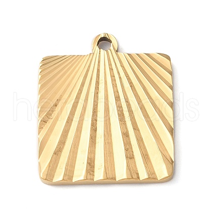 Ion Plating(IP) 304 Stainless Steel Pendants STAS-D025-03G-01-1
