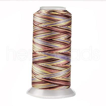 Segment Dyed Round Polyester Sewing Thread OCOR-Z001-B-30-1