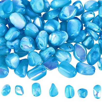SUNNYCLUE 100Pcs Natural Trochid Shell/Trochus Shell Beads BSHE-SC0001-16A-1