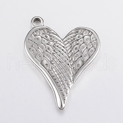 Non-Tarnish 304 Stainless Steel Pendants STAS-G172-05P-1