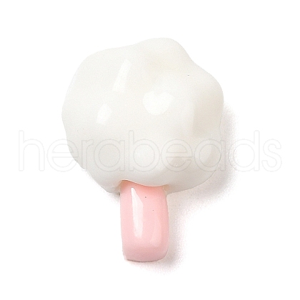 Opaque Resin Cotton Candy Cone Decoden Cabochons RESI-C036-01A-1