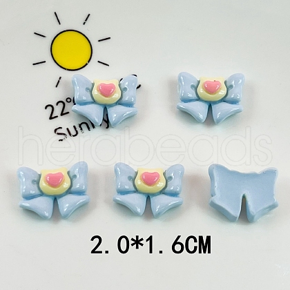 Opaque Resin Decoden Cabochons PW-WG82251-03-1