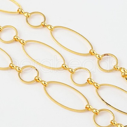 Brass Handmade Chains CHR227-ZDC5-G-1