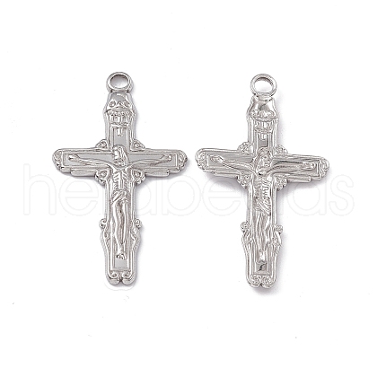 Non-Tarnish 304 Stainless Steel Pendants STAS-B031-29P-1