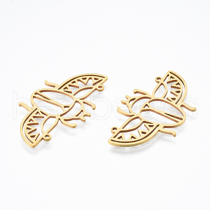 201 Stainless Steel Pendants STAS-N090-LA926-2-1