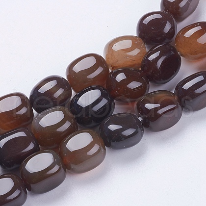 Natural Agate Beads Strands G-I198C-A-11-1