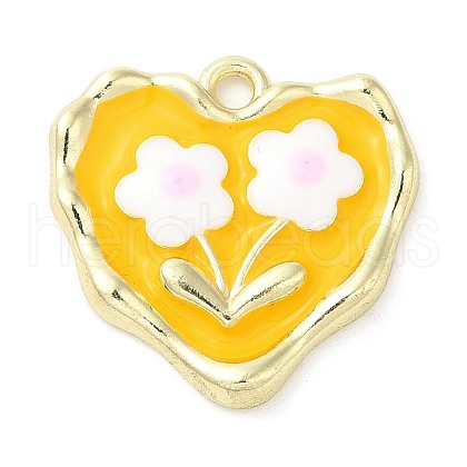 Alloy Enamel Pendants PALLOY-P294-04G-02-1