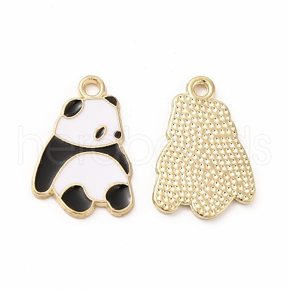 Alloy Enamel Pendants PALLOY-I217-27G-1