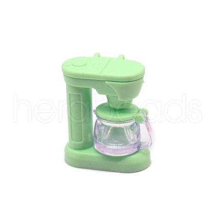 Plastic Coffee Machine Ornaments PW-WGD7D0E-03-1