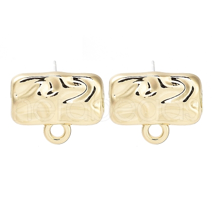 Alloy Stud Earring Findings FIND-U006-04G-1