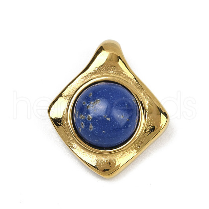 Natural Lapis Lazuli Dyed Pendants STAS-Q350-21B-1