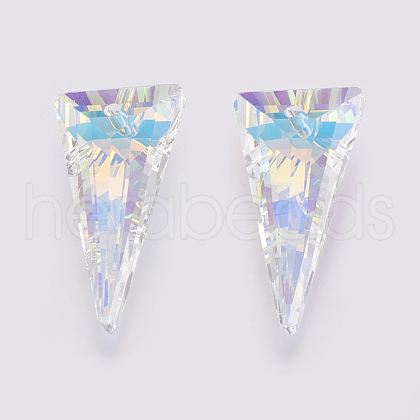 K9 Glass Rhinestone Pendants GLAA-K034-J01-1