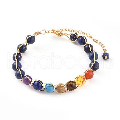 Chakra Jewelry BJEW-JB04561-04-1