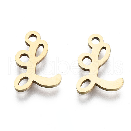 201 Stainless Steel Charms STAS-T044-217G-L-1