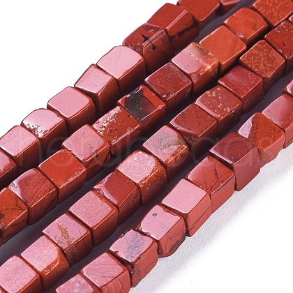 Natural Red Jasper Beads Strands G-D0020-11B-1