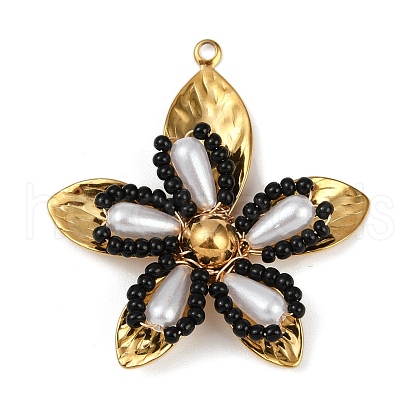 Plastic Pendants STAS-R170-02G-01-1
