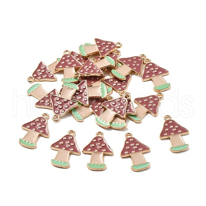 Thanksgiving Day Alloy Enamel Pendants ENAM-D060-01H-KCG-1