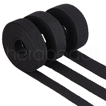 BENECREAT 8.58 Yards 3 Styles Flat Polycotton Band OCOR-BC0005-94A-1