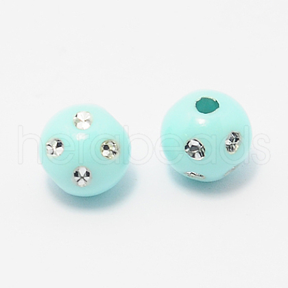 Opaque Acrylic Beads PB21P9481C06-1