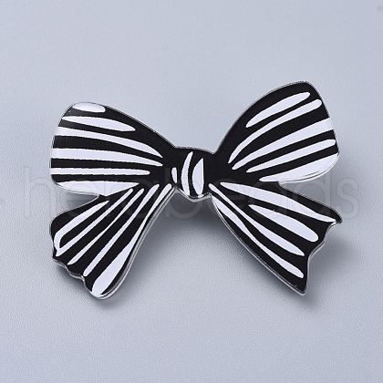 Acrylic Safety Brooches JEWB-D006-B06-1