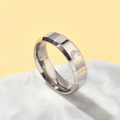 201 Stainless Steel Finger Rings for Women RJEW-Z092-01P-02-1