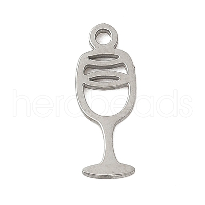 304 Stainless Steel Charms STAS-G355-05A-P-1