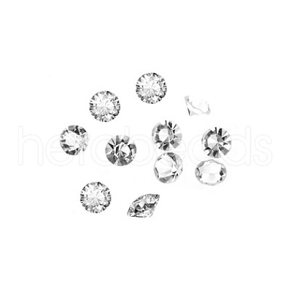 Glass Rhinestone Cabochons GLAA-TAC0005-3mm-04-1