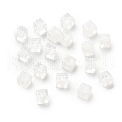 Transparent Acrylic Beads OACR-H044-04A-03-1
