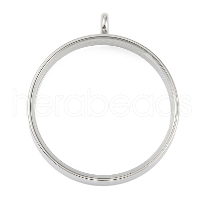 304 Stainless Stee Locket Pendants STAS-S132-16P-06-1