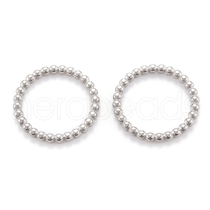 Non-Tarnish 304 Stainless Steel Linking Rings STAS-M291-11D-P-1