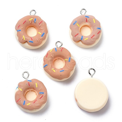 Resin Pendants RESI-G026-07-1