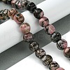 Natural Rhodonite Beads Strands G-H023-A01-01-2