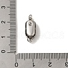 Non-Tarnish 304 Stainless Steel Box Clasps STAS-C100-01B-P-3