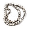 Electroplate Glass Beads Strands EGLA-V001-07F-2