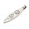 316 Surgical Stainless Steel Pendants STAS-E212-86AS-2