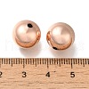 Rack Plating Brass Beads KK-K373-08F-RG-2