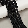 Natural Black Tourmaline Beads Strands G-F715-111-2