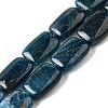 Natural Apatite Beads Strands G-Q026-B01-02-1