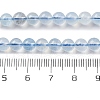 Natural Aquamarine Beads Strands G-P342-10-6mm-C-2